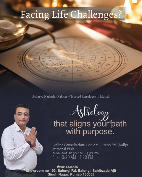 Cover photo of Acharya Narinder Kakkar